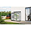Vitavia Gewächshaus (0,69 x 0,93 x 1,82 m, Glasstärke: 3 mm, Anthrazit/Schwarz)