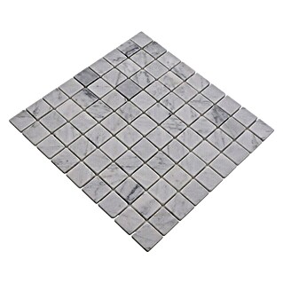 Mozaik pločica Quadrat MOS 32/2000 (30,5 x 30,5 cm, Sive boje, Mat)