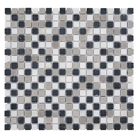 Mosaikfliese Quadrat Mix MOS 15/1125