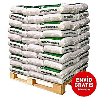 Pellets de madera Ecoloma a Palet   (70 saco, 1.050 kg)