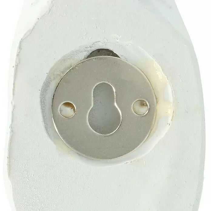 Garderobenhaken Einhorn - L x B x H: 4 x 7 x 12 cm, Weiß - Detailaufnahme