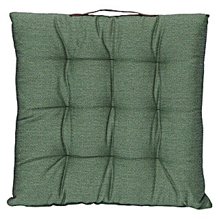 Sunfun Sitzkissen Joris (Grün, L x B x H: 40 x 40 x 6 cm, 100% Polyester)