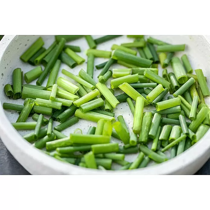 Piardino Gemüsepflanzen-Set Bio - 6 Stk., Allium schoenoprasum - Detailaufnahme