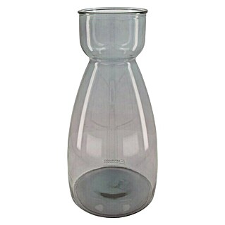 Vase Recyceltes Glas (Ø x H: 21,5 x 43,5 cm, Glas, Grau)