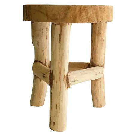 Teak-Hocker