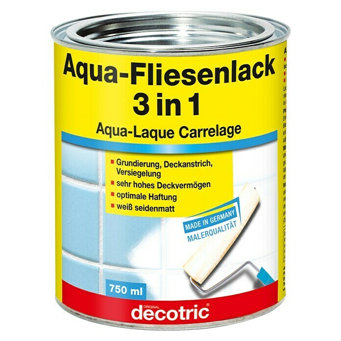 Decotric Fliesenlack Aqua 3in1