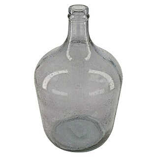 Vase Recyceltes Glas (Ø x H: 18 x 30 cm, Glas, Grau)