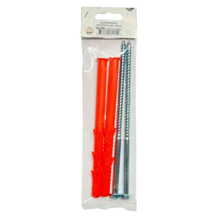 Set univerzalnih moznikov z ovratnikom  (Plastika, Ø x Do: 12 x 180 mm) | Univerzalni vložki | Vložki | Oprema za pritrjevanje | Železnina | Izdelki | BAUHAUS