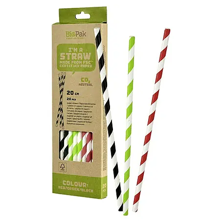 Duni  Strohhalm Pappe