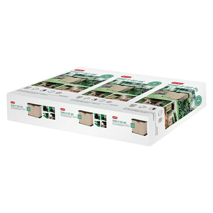 Keter Vrtna kutija za pohranu Store It Out Arc  (D x Š x V: 146 x 82 x 120 cm, Bež-smeđe boje, Plastika) | BAUHAUS