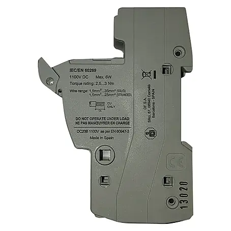 Base portafusibles y fusible de 30A