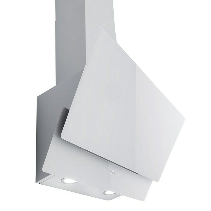 Respekta Campana decorativa Nika (Ancho: 59,5 cm, Máx. Potencia del ventilador en modo extracción: 616,4 m³/h, Blanco) | BAUHAUS