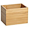 Zeller Present Holzkisten-Set (17 x 12 cm, Bambus) | BAUHAUS
