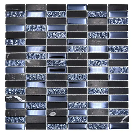 Mosaikfliese Stäbchen Crystal Mix XBH SM118
