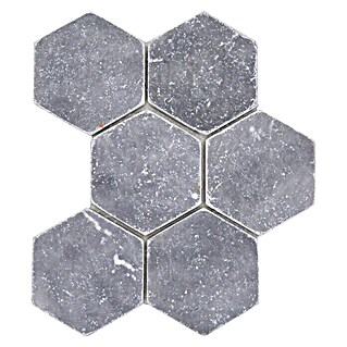 Mozaïektegel zeshoek Bardiglio XNT HX140 (19,9 x 26,2 cm, Groen, Mat)