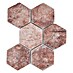 Mosaikfliese Hexagon XNT HX145 