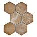 Mosaikfliese Hexagon XNT HX144 
