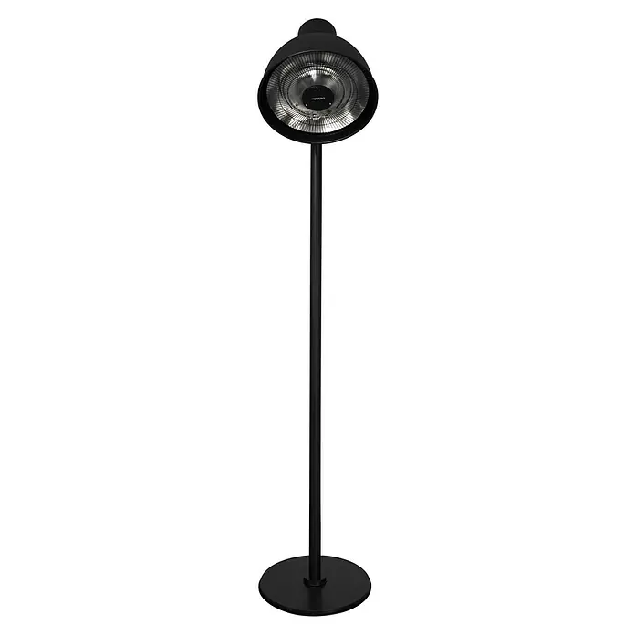 Hoberg Infrarot-Heizstrahler - Schwarz - Die stilvolle, schwarze Heizlampe von Hoberg spendet Wärme im Außenbereich. Ideal für gemütliche Stunden auf Terrasse und Balkon.