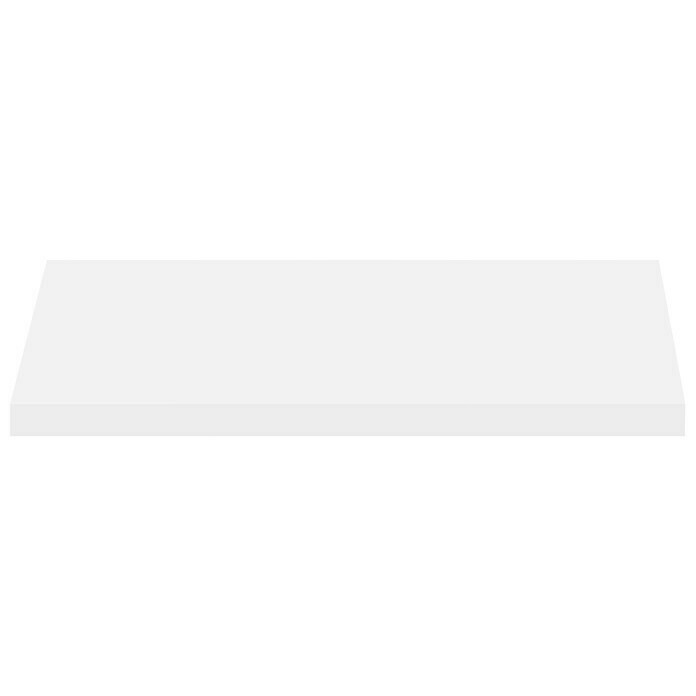 Regalux Wandboard XL4 (24 x 60 x 3,8 cm, Weiß Hochglanz, Belastbarkeit: 12 kg)