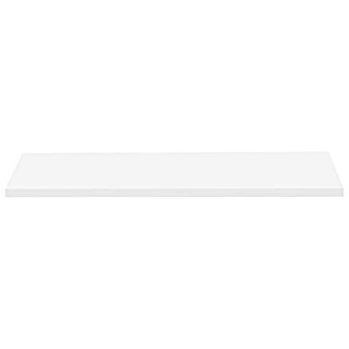 Regalux Estante flotante (L x An x Al: 23,5 x 118 x 3,8 cm, Blanco de alto brillo, Carga soportada: 12 kg)