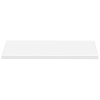 Regalux Estante flotante (L x An x Al: 23,5 x 80 x 3,8 cm, Blanco de alto brillo, Carga soportada: 12 kg)