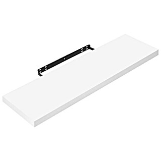 Regalux Wandboard XL4 (L x B x H: 23,5 x 80 x 3,8 cm, Weiß Hochglanz, Belastbarkeit: 12 kg)