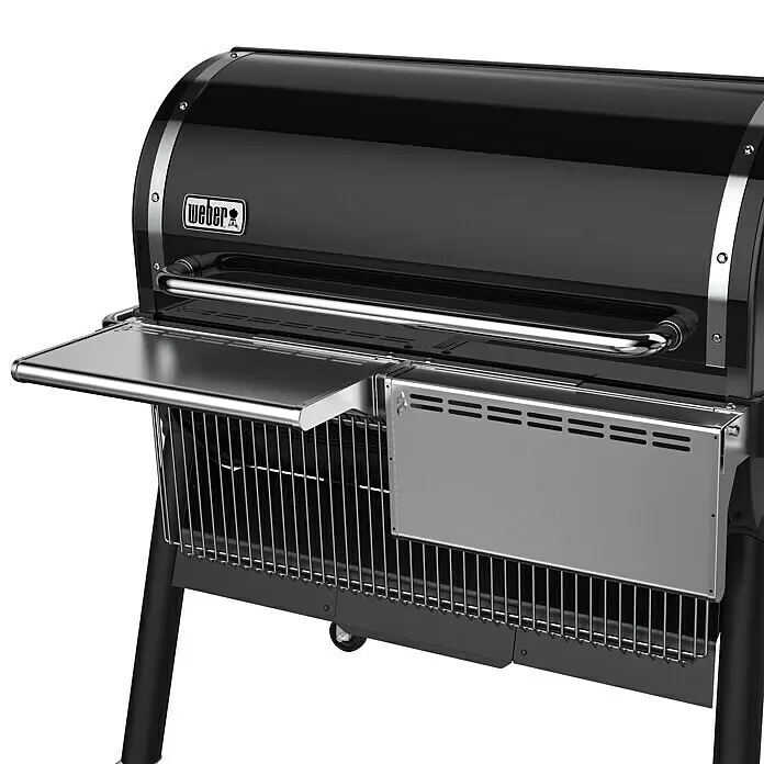 Weber Fronttisch SmokeFire - Passend für: Weber Pelletgrill Smokefire EX6 GBS, Edelstahl - Detailaufnahme