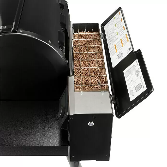 Weber Pelletgrill Smokefire EX4 GBS - Grillfläche (B x T): 61 x 46 cm, Schwarz - Detailaufnahme