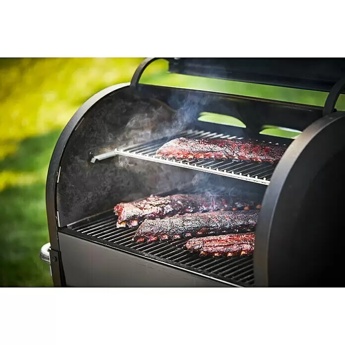Weber Pelletgrill Smokefire EX4 GBS - Grillfläche (B x T): 61 x 46 cm, Schwarz - Anwendungsbeispiel