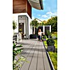 Kovalex WPC-Terrassenpaket (4,95 x 4 m, Grau, Mattiert)