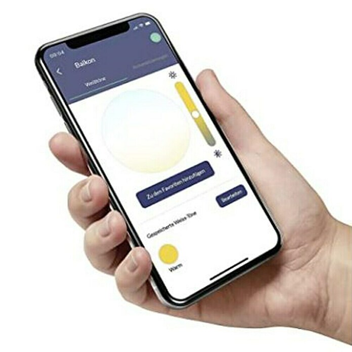 Eglo LED-Lampe Smart Home (E27, Dimmbar, Warmweiß, 500 lm, 5,5 W) | BAUHAUS