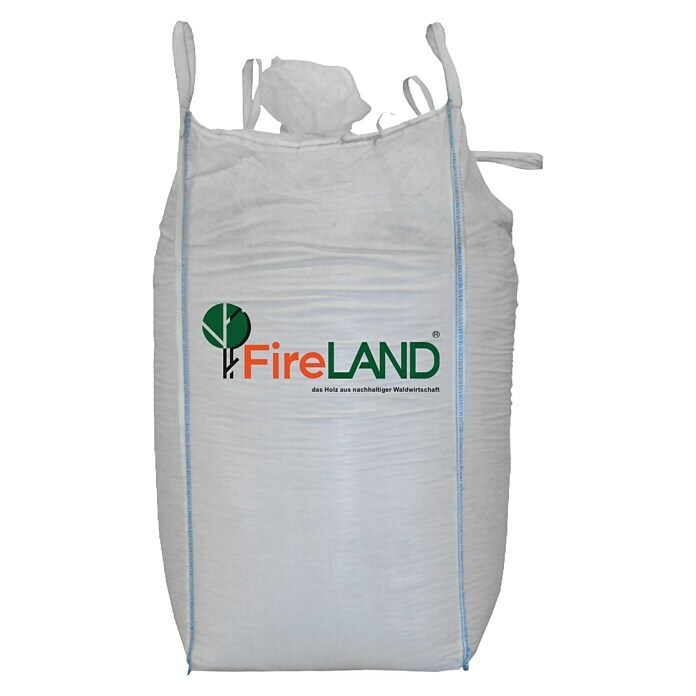 Fireland Holzpellets Big Bag1.000 kg, FSC® geprüft: Ja Front View