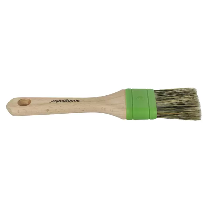 swingcolor Premium Beizpinsel - Breite Borsten: 50 mm, Spezialmischung, Holz