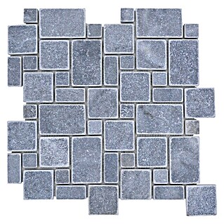 Mosaikfliese Mini Pattern XNT FP40 (30,5 x 30,5 cm, Hellgrau, Matt)