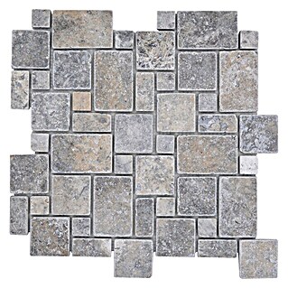Mozaïektegel patroon Silver XNT FP47 (30,5 x 30,5 cm, Beige/Bruin, Mat)