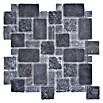 Mosaikfliese Mini Pattern XNT FP43 (30,5 x 30,5 cm, Schwarz, Matt) | BAUHAUS