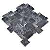 Mosaikfliese Mini Pattern XNT FP43 (30,5 x 30,5 cm, Schwarz, Matt) | BAUHAUS