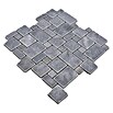 Mosaikfliese Mini Pattern XNT FP40 (30,5 x 30,5 cm, Hellgrau, Matt) | BAUHAUS