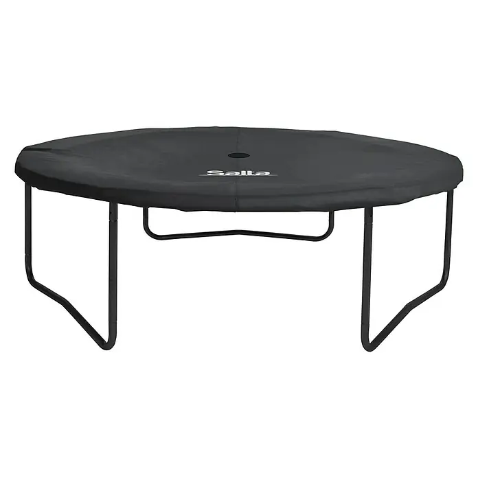 Salta Trampolin-Abdeckplane - Durchmesser: 183 cm, Schwarz - Abdeckung für Salta-Trampolin mit schwarzem Bezug und sichtbarem Logo, ideal für den Schutz des Trampolins vor Witterungseinflüssen.