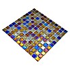 Mosaikfliese Quadrat Eco Shell Deep VP55256PUR (31,6 x 31,6 cm, Mehrfarbig, Glänzend) | BAUHAUS