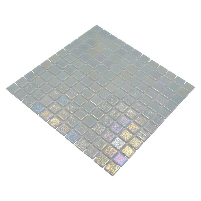 Mosaikfliese Quadrat Eco Shell Mystic VP55254PUR31,6 x 31,6 cm, Perlmut, Glänzend Diagonal View