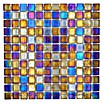 Mosaikfliese Quadrat Eco Shell Deep VP55256PUR (31,6 x 31,6 cm, Mehrfarbig, Glänzend) | BAUHAUS