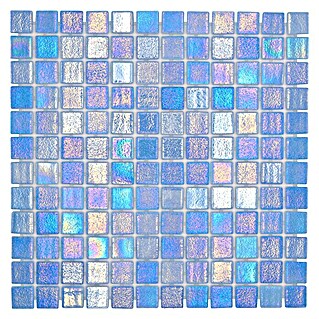 Mosaikfliese Quadrat Eco Shell Air VP55251PUR (31,6 x 31,6 cm, Hellblau, Glänzend)