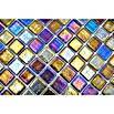 Mosaikfliese Quadrat Eco Shell Deep VP55256PUR (31,6 x 31,6 cm, Mehrfarbig, Glänzend) | BAUHAUS