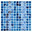 Mosaikfliese Quadrat Eco Olympic VP56255PUR (31,6 x 31,6 cm, Mix Blau, Glänzend) | BAUHAUS