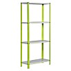 Simonrack Simonhome Metallregal (L x B x H: 40 x 80 x 160 cm, Traglast: 100 kg/Boden, Anzahl Böden: 4 Stk., Grün)