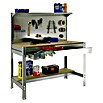 Simonrack Simonwork Banco de trabajo BT3 Box (L x An: 61 x 121 cm, Altura de trabajo: 144,5 cm, Carga soportada: 600 kg, Galvanizado) | BAUHAUS