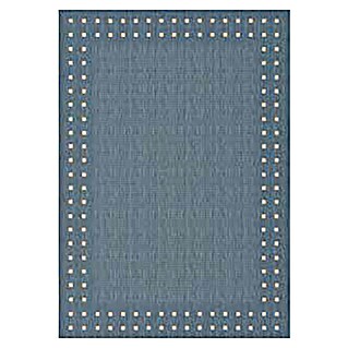 Ravnotkani tepih Saga (Plave boje, 170 x 120 cm)