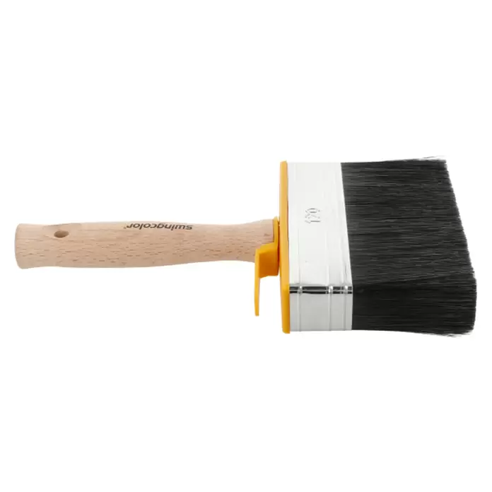 swingcolor Premium Flächenstreicher Lack - Breite Borsten: 120 mm, All-in-one-Borsten, Naturholz