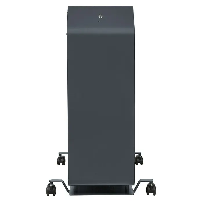Hönle Luftreiniger SteriWhite Air Q60031,5 x 86 x 86 cm, Mit Standfuß, Max. Luftleistung: 600 m³/h - Das graue Heizelement ist ein modernes Gerät mit Rollen für einfachen Transport und einer schlichten, stilvollen Optik.